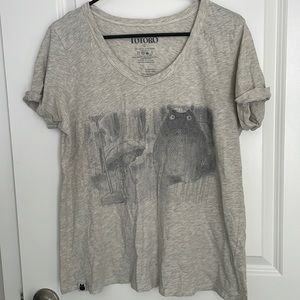 My Neighbor Totoro- Womens Grey T-shirt